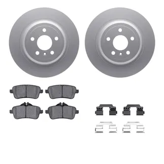 R1 Concepts WDUH1-63228 Carbon Series Brake Rotors W/ 5000 Oep Brake Pads & Hdw